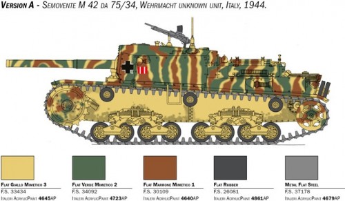 ITALERI Semovente M42 da 75/34 (1:35)