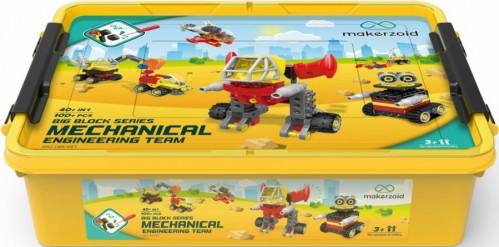 Makerzoid Big Building Blocks-Mechanical Engineering Team MK