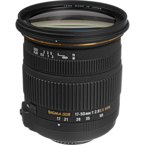 Sigma 17-50mm f/2.8 AF OS HSM EX DC