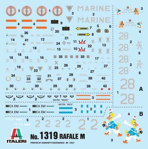 ITALERI Rafale M Operations Exterieures 2011 (1:72)