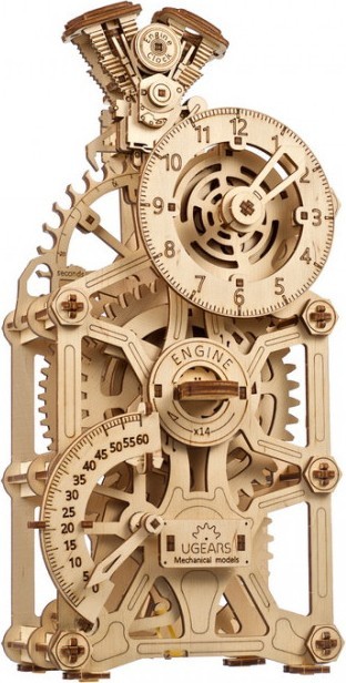 UGears Engine Clock 70217