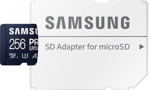 Samsung PRO Ultimate + Adapter microSDXC 256Gb