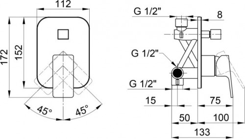 Q-tap Namesti QTNAM1025H102C45509