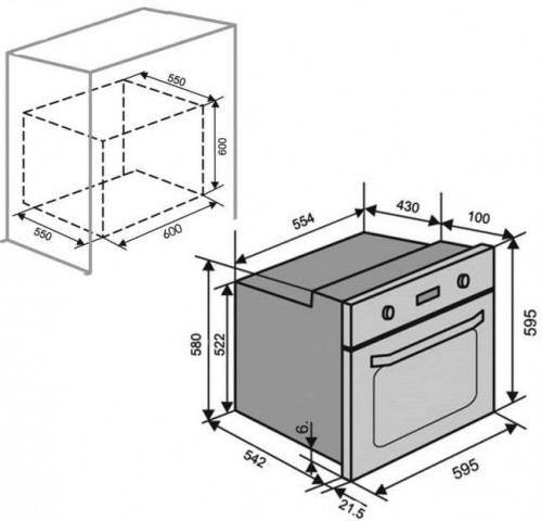 VENTOLUX EO56TC 6P BK