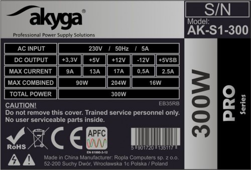 Akyga AK-S1-300