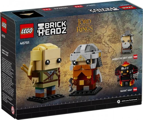 Lego Legolas and Gimli 40751