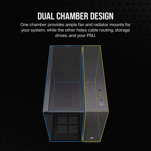 Corsair 2500X Black/Obsidian Aluminum