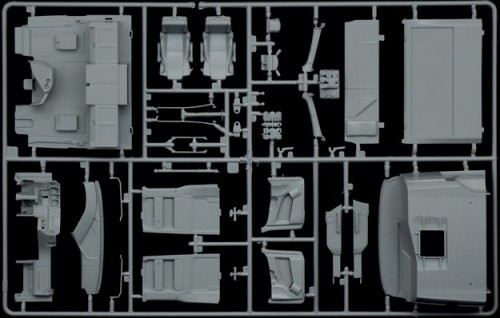 ITALERI Mercedes-benz Actros Mp4 Giga Space (1:24) 3935