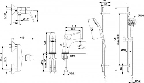 Armatura Morris 5241-002-00