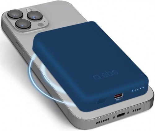 SBS Wireless Magnetic Power Bank 5000