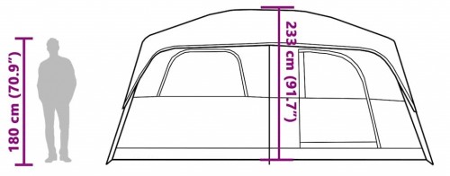VidaXL Family Cabin 10-Person