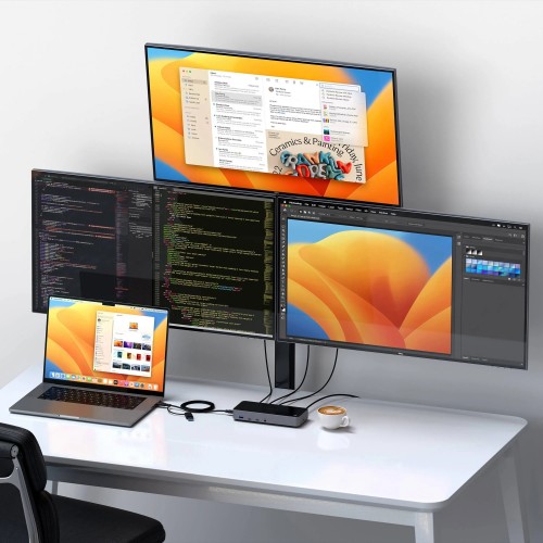 Satechi Triple 4K Display Docking Station