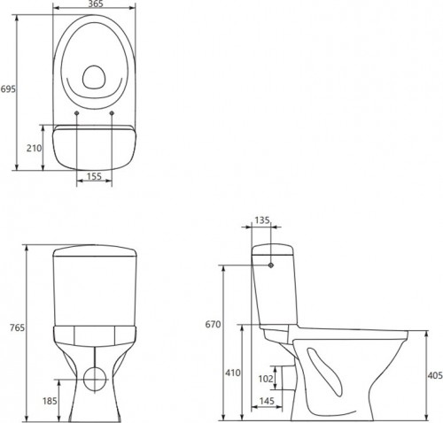 Cersanit Eko K44-126