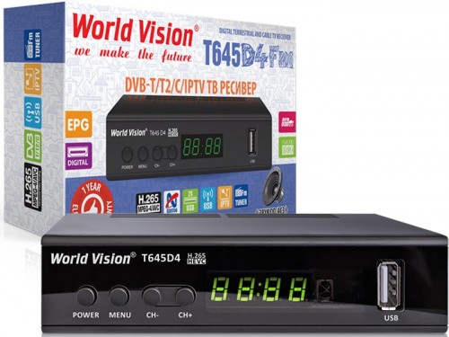 World Vision T645D4 FM