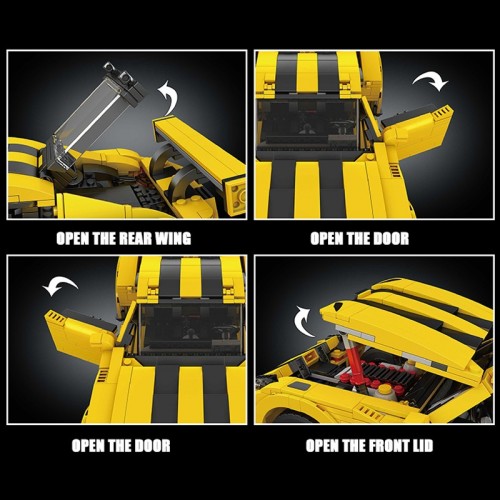 Mould King Dodge Viper 10046