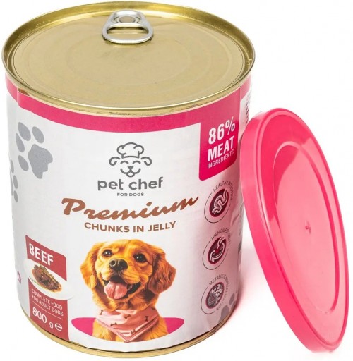 Pet Chef Premium Adult Beef 800 g