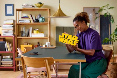 Lego Brick-Built Star Wars Logo 75407