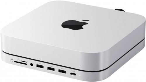 Satechi Stand & Hub For Mac Mini / Studio With NVMe SSD Encl