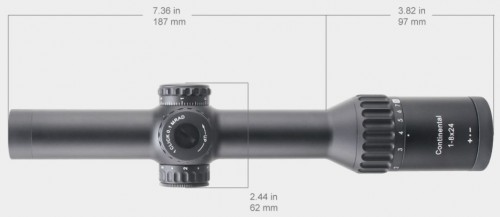 Vector Optics Continental X8 1-8x24 ED