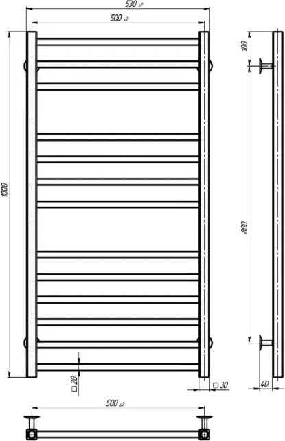 Devit Universal E 500x1000 UN5001000EBS