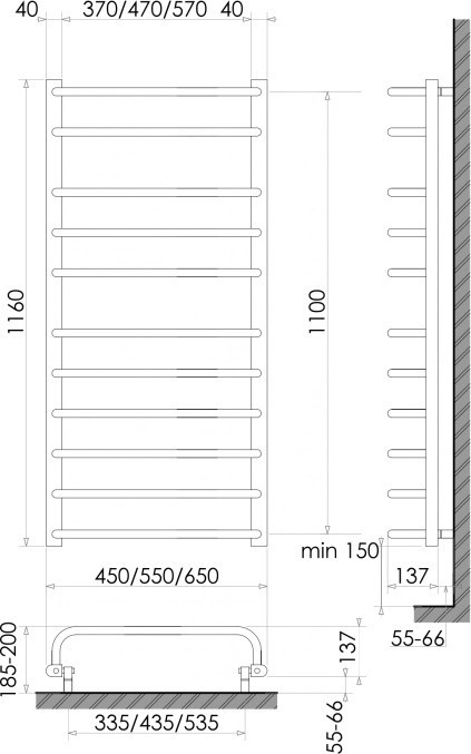 Polywarm Tesla 650x1160 EU11/65