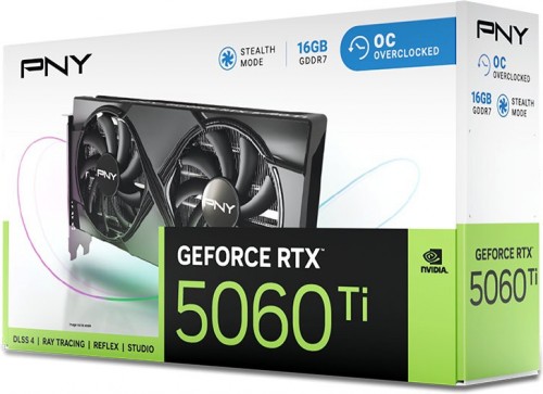 PNY GeForce RTX 5060 Ti VCG5060T16DFXPB1-O