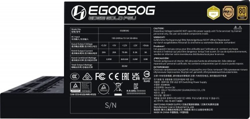 Lian Li EG850G Black