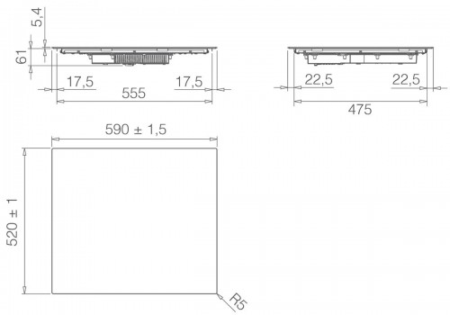 Elica Primis 604 Plus BL