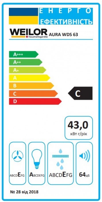 Weilor Aura WDS 63 WH