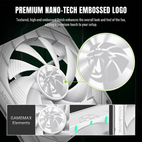Gamemax Tornado T12 ARGB White