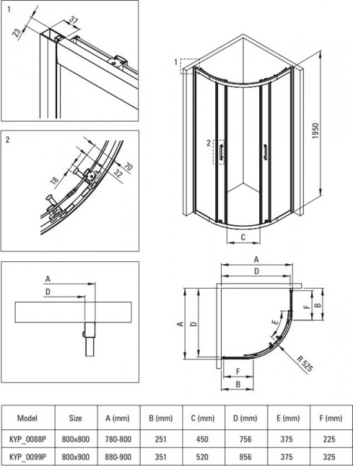 Deante Funkia Evo KYP 0088P