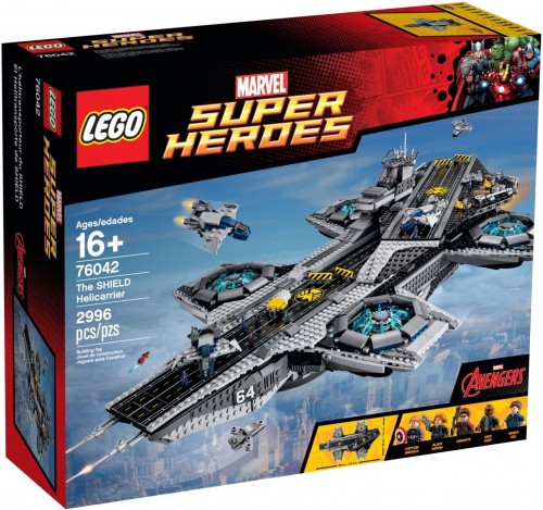 Lego Shield Helicarrier 76042