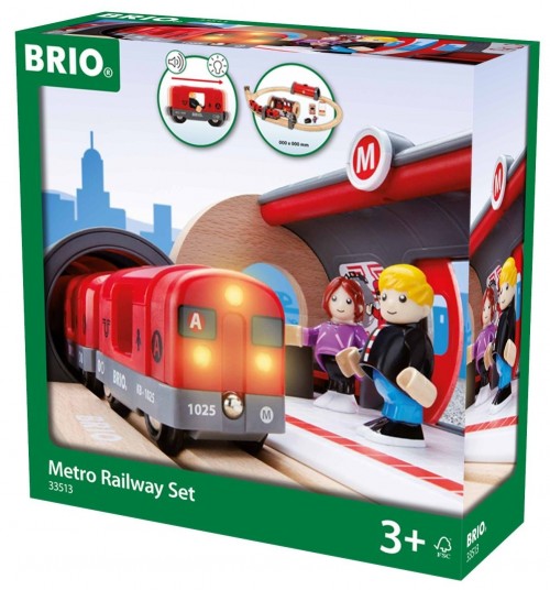 BRIO Metro Railway Set 33513