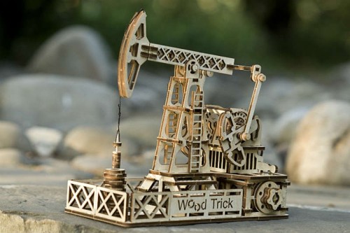 Wood Trick Oil Derrick