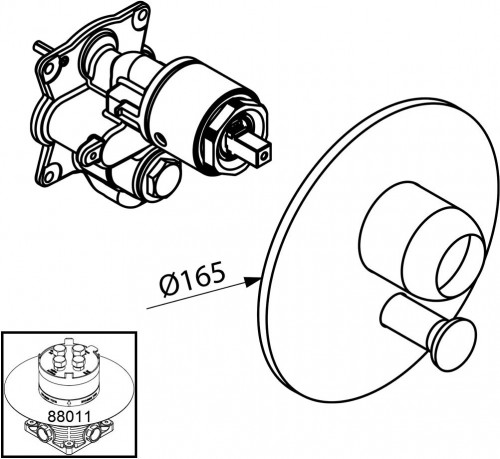 Kludi Provita 336500500