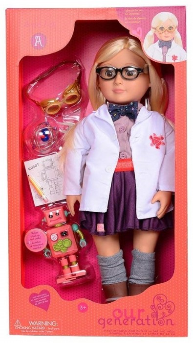 Our Generation Dolls Amelia (Professional Inventor) BD31120Z