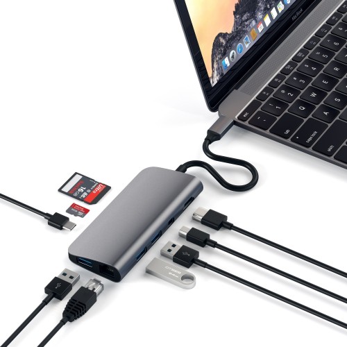 Satechi Aluminum Type-C Multimedia Adapter