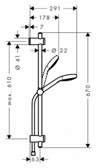 Hansgrohe MySelect E 26751