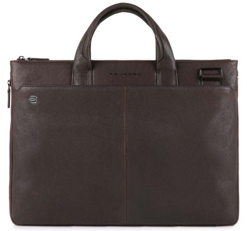 Piquadro Small Expandable Laptop Briefcase 15.6 15.6 "