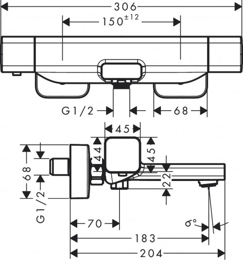 Hansgrohe Ecostat E 15774