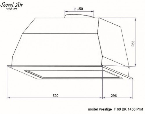 Sweet Air Prestige F 60 BK 1450 Intellect