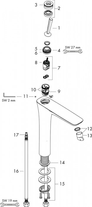 Hansgrohe PuraVida 15072000