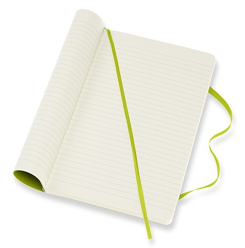 Moleskine Ruled Notebook Large Soft Lime