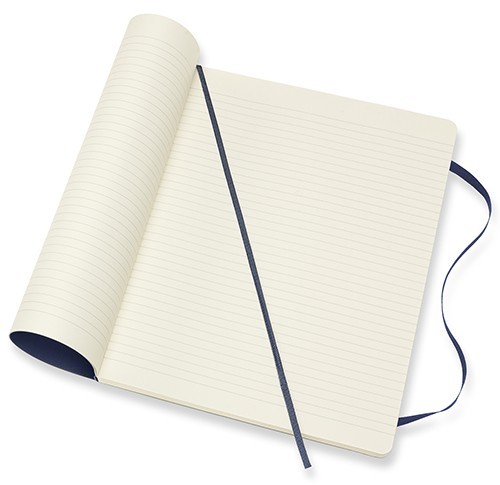 Moleskine Ruled Notebook A4 Soft Blue