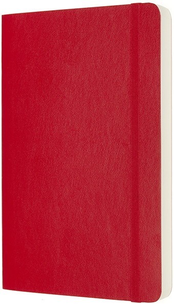 Moleskine Ruled Notebook Expanded Soft Red