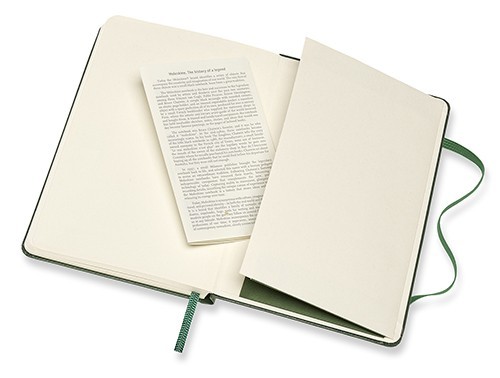 Moleskine Ruled Notebook Pocket Green