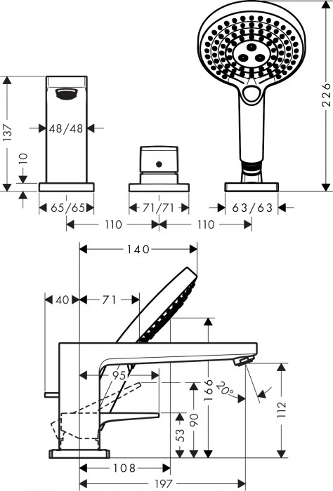 Hansgrohe Metropol 32551000