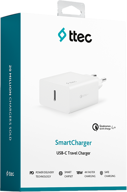 Упаковка TTEC SmartCharger PD / QC