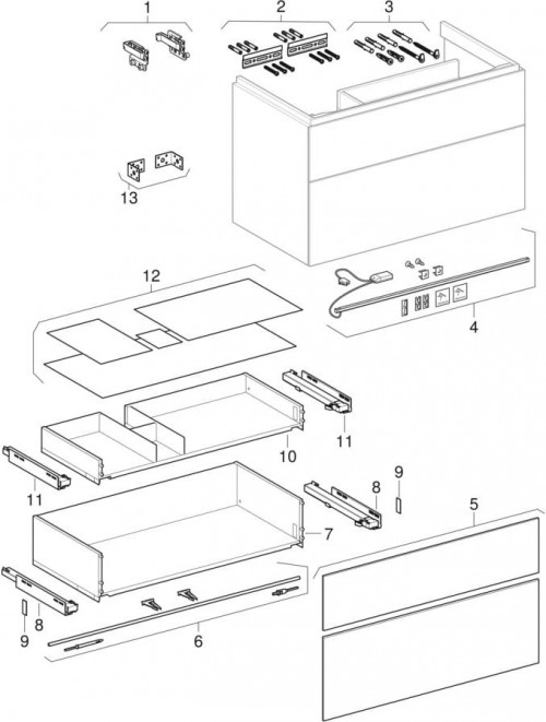 Geberit Xeno2 90 L 500.515.01.1