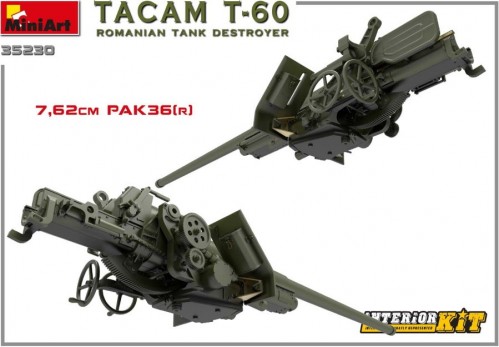 MiniArt Tacam T-60 Romanian Tank Destroyer (1:35)